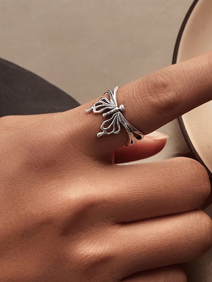 Inel din argint Fluturasi III